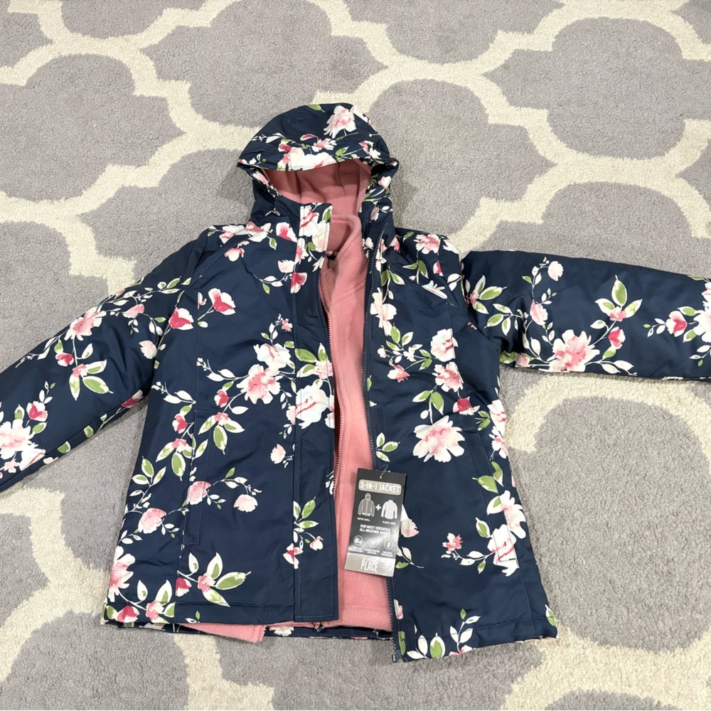 NEW 3-IN-1 GIRLS THE CHILDREN’S PLACE WINTER COAT